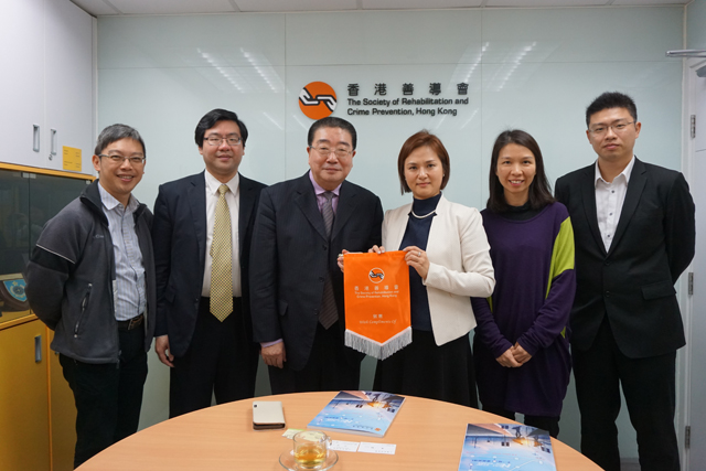 上海市司法局副局长王协先生于2017年1月12日到访本会